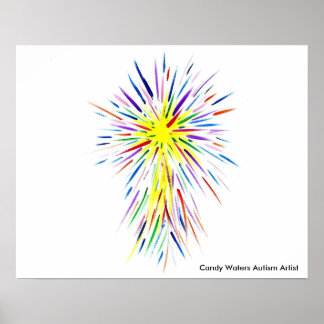 Candy Vatten Autism Artist Poster
