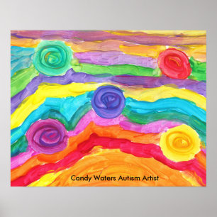 Candy Vatten Autism Artist Poster