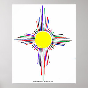 Candy Vatten Autism Artist Poster