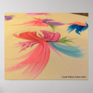 Candy Vatten Autism Artist Poster