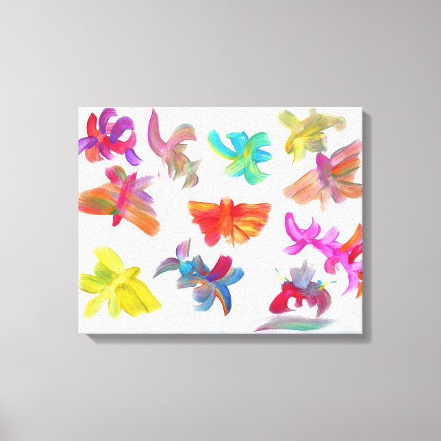 Candy Vatten Autism Artist Print på Canvas (Framsida)