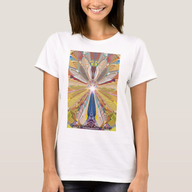 Candy Vatten Autism Artist T Shirt (Framsida)