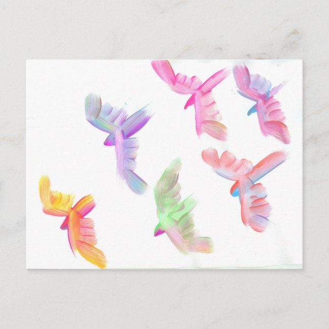 Candy Vatten Autism Artist Vykort (Framsida)