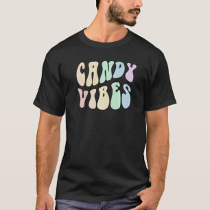 CANDY VIBES Halloween Security Groovy Trick Treat T Shirt