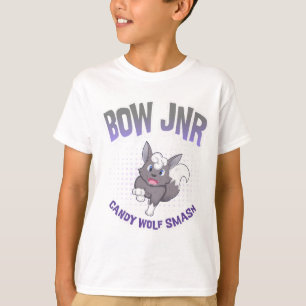 Candy Wolf Smash   BOW Jnr T Shirt