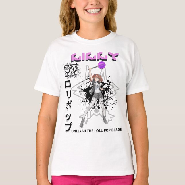 Candy Wolf Smash | LILLY T-Shirt (Framsida)