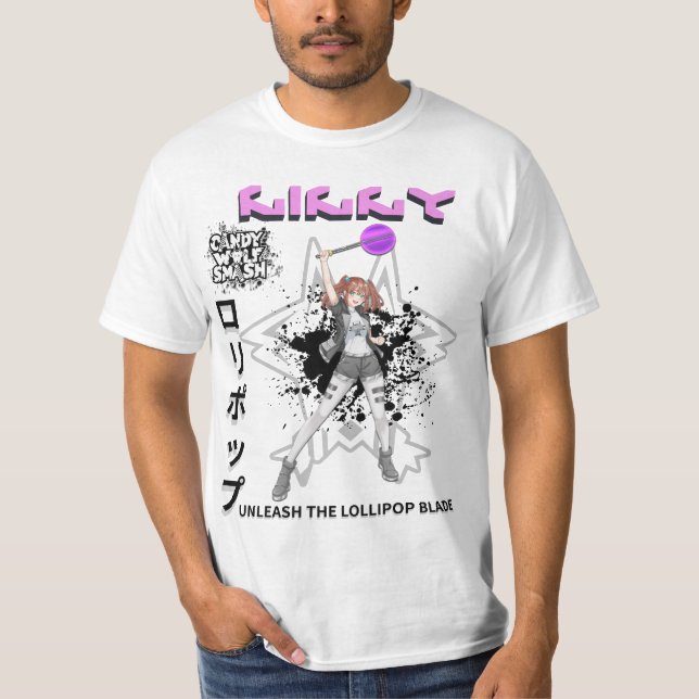 Candy Wolf Smash | LILLY T-Shirt (Framsida)