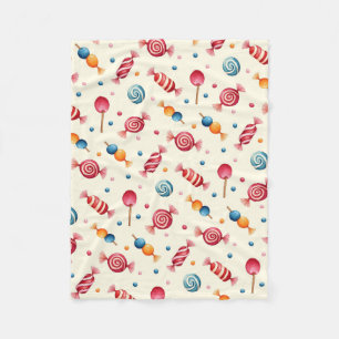 Candy Wonderland Fleecefilt