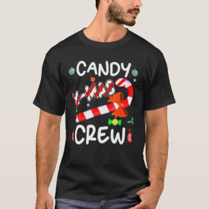 Candy X Mas Crew Funny jul Candy Kärlek X mas T Shirt