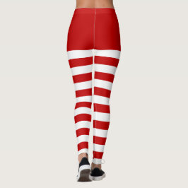 Candycane strumpbyxor leggings