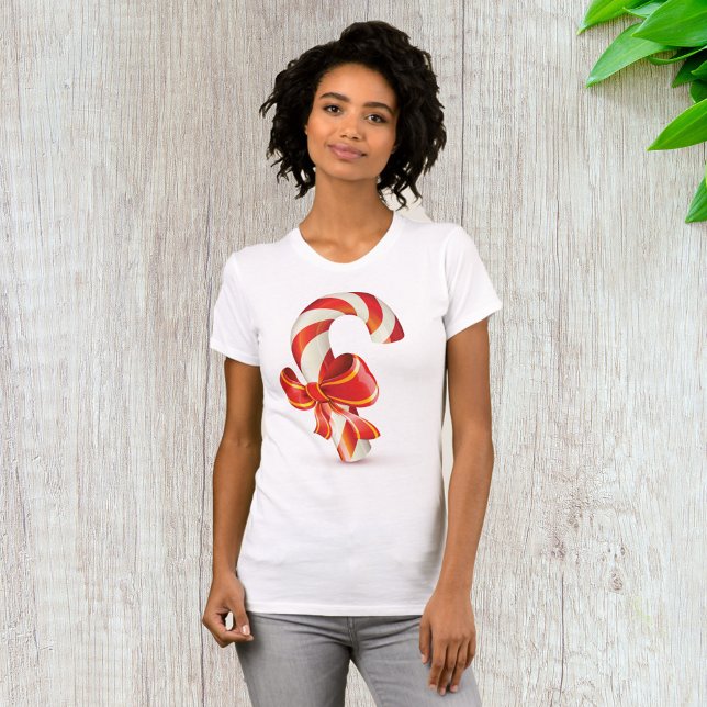 Candycane Womens T-Shirt (Skapare uppladdad)