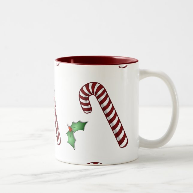 Candycanes och Holly Mugg (Höger)