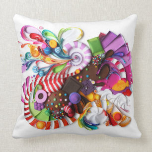 CandyCrush inspirerade dämpar Kudde