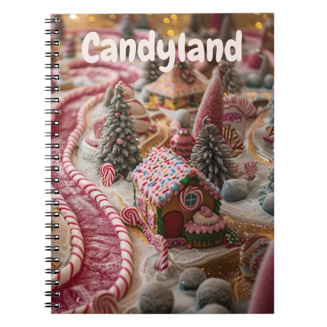 Candyland Anteckningsbok (Framsidan)