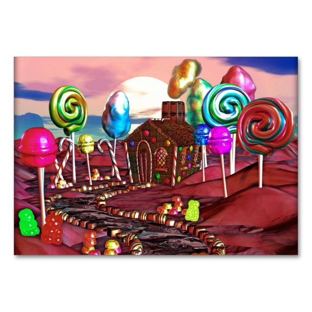 Candyland Bordsnummer (Framsidan)