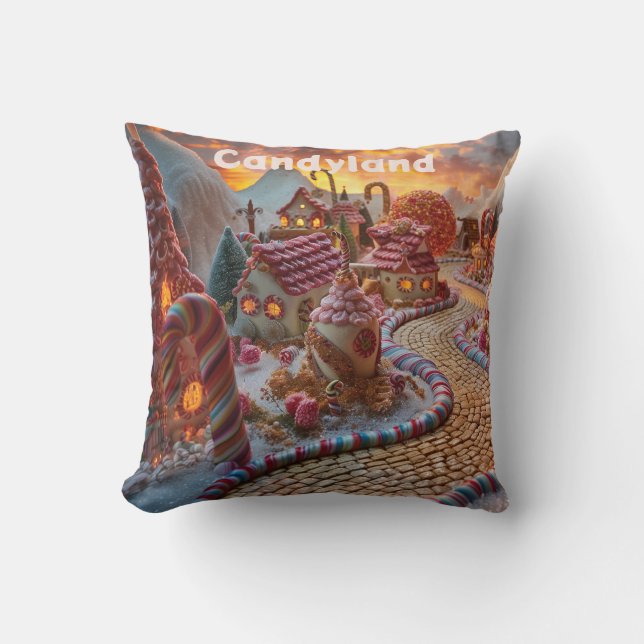 Candyland fantasi kudde (Framsida)