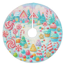 Candyland Julgran Skirt