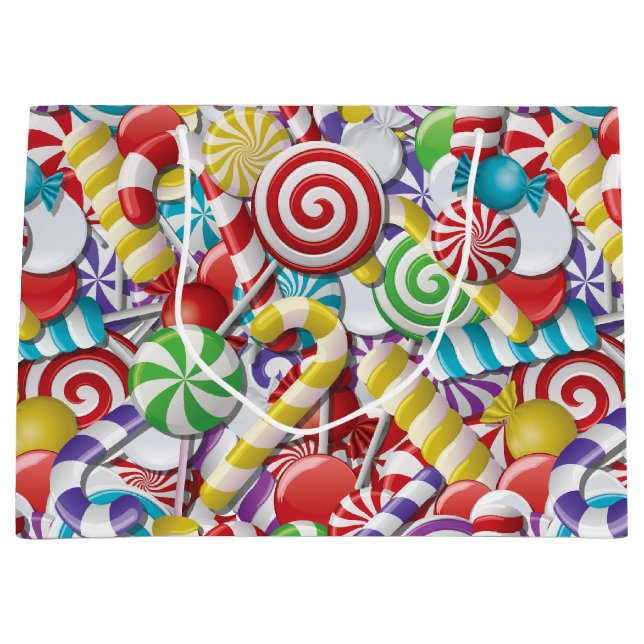 Candyland Large Gift Bag (Framsidan)