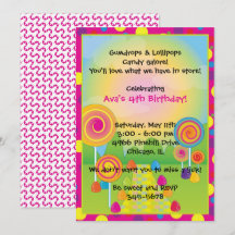 Candyland: Rosa Sugary Sweet Lollipops Candy