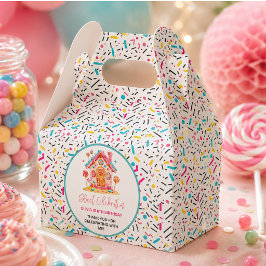 Candyland Sweet Firande Barns födelsedag Party Presentaskar