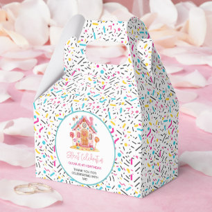 Candyland Sweet Firande Barns födelsedag Party Presentaskar