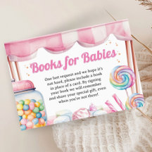Candyland Twillingar Baby Shower Bokar för Baby