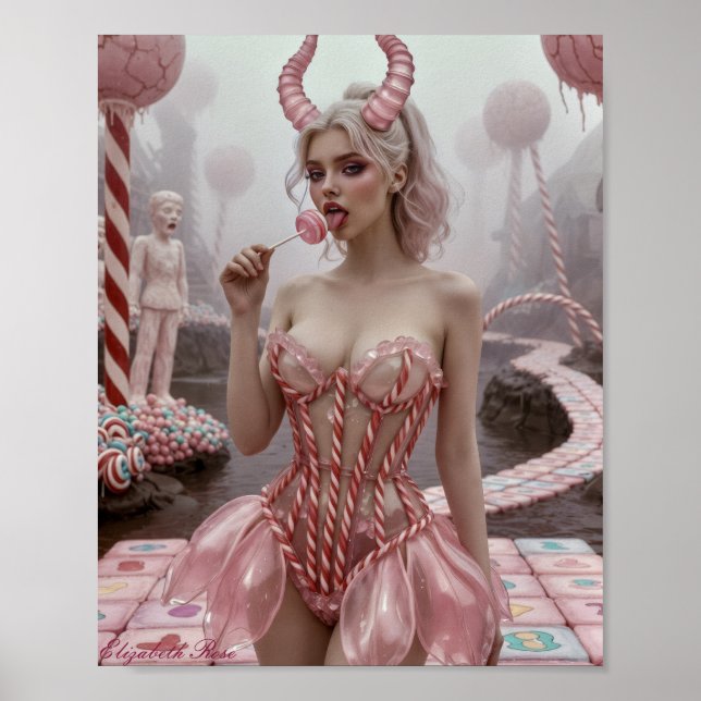 Candyland, Vill du spela? Poster (Framsidan)