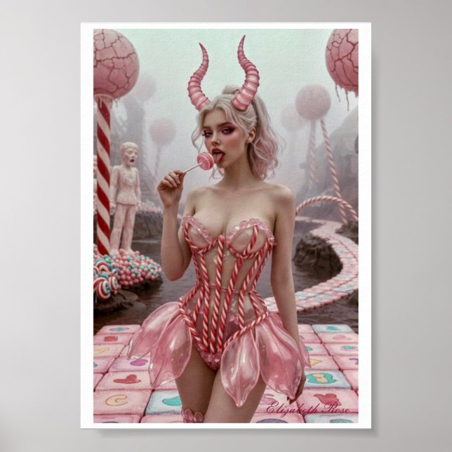 Candyland, Want to Play? Poster (Framsidan)