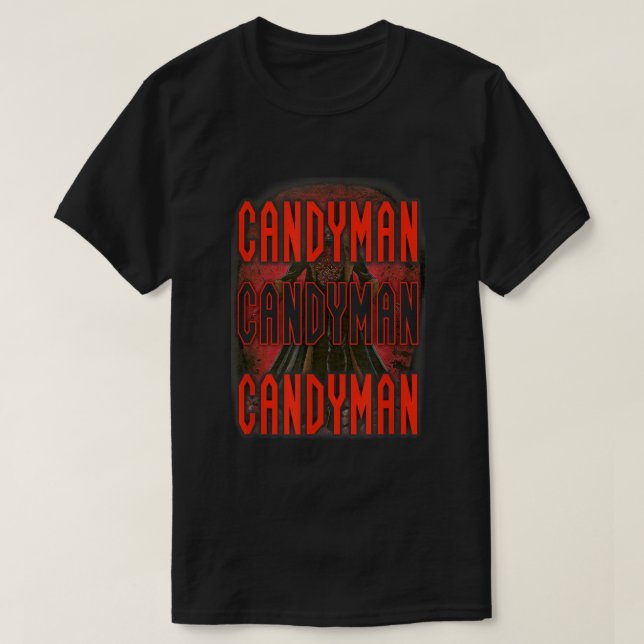 Candyman Halloween Costume For Men Women Scary  T Shirt (Design framsida)