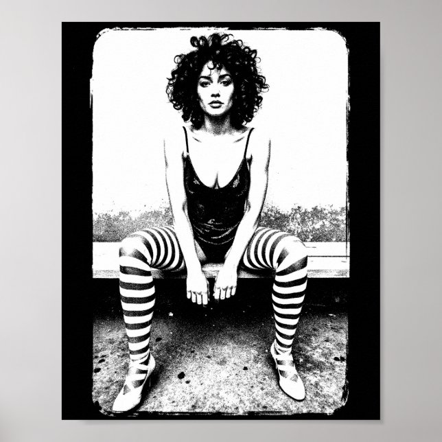 Candystripe Defiance Poster (Framsidan)