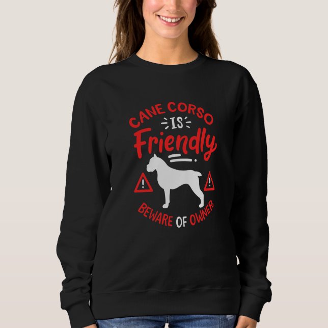 Cane Corso är vänlig T Shirt (Framsida)