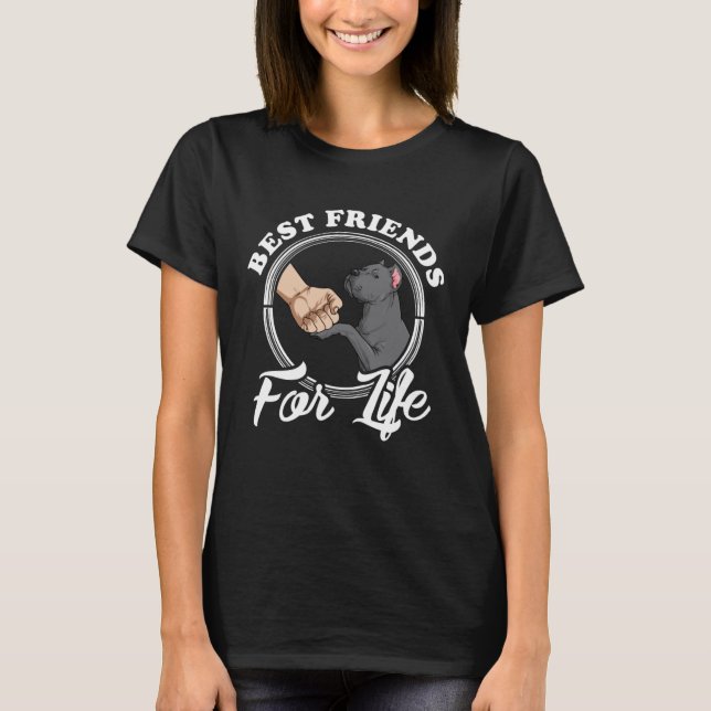 Cane Corso  Best Friends  Cane Corso T Shirt (Framsida)