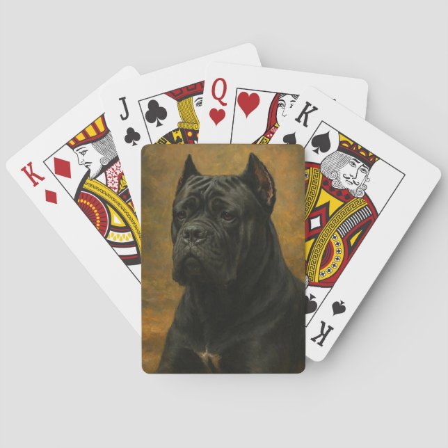 Cane Corso Casinokort (Baksidan)