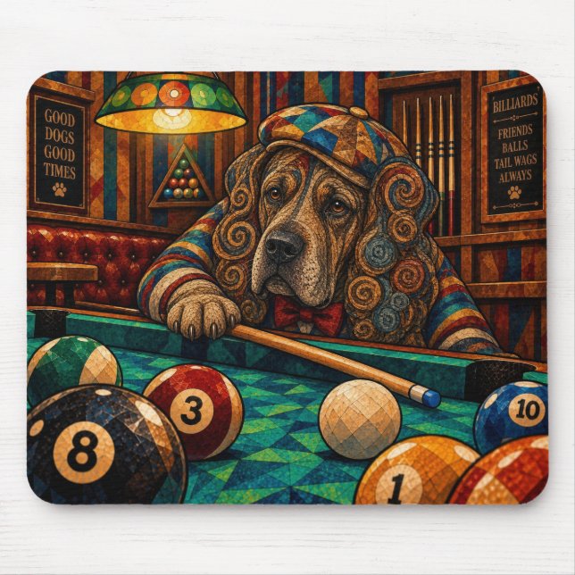 Cane Corso, Geometriskt mosaik Musmatta (Framsidan)