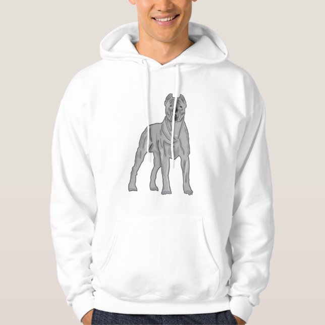 Cane Corso Hoodie (Framsida)