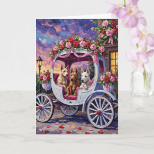 Cane Corso hund Alla hjärtans dag Kort