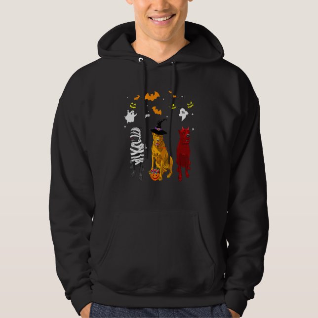 Cane Corso-hund Hoodie (Framsida)