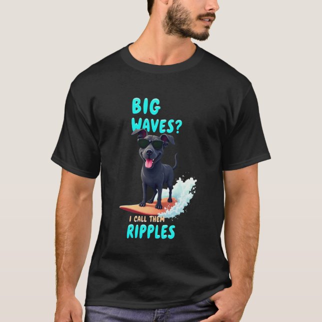 Cane Corso Hund Sörplar Cool T Shirt (Framsida)