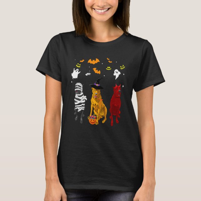 Cane Corso-hund T Shirt (Framsida)