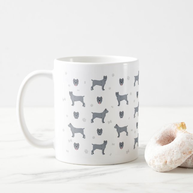 Cane Corso, Italian Mastiff dog Kaffemugg (Med munk)