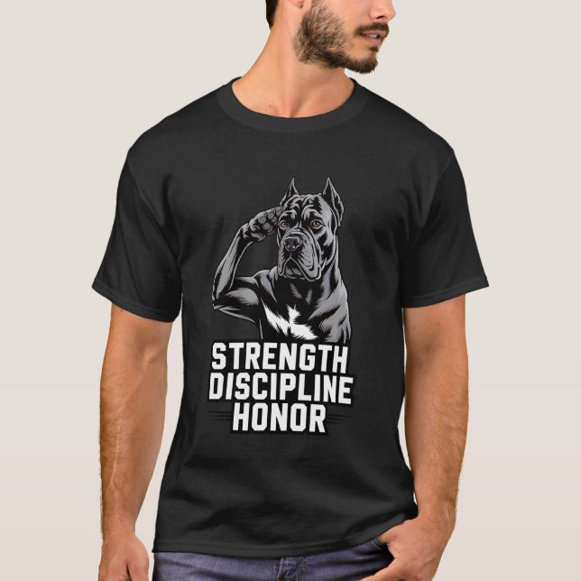 Cane Corso Italiano Säkerhet 1 T Shirt (Framsida)