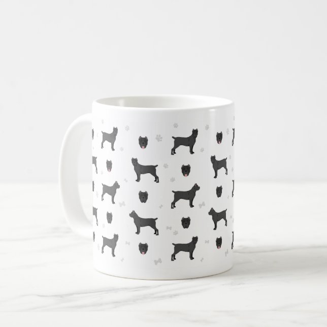 Cane Corso, italiensk mastiff hund Kaffemugg (Framsida vänster)