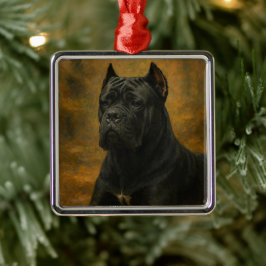 Cane Corso Julgransprydnad Metall