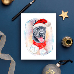 Cane Corso julklappar för hundälskare Helg Vykort