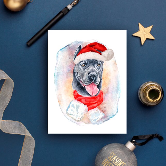Cane Corso julklappar för hundälskare Helg Vykort (Skapare uppladdad)