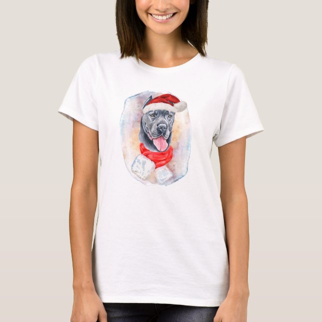 Cane Corso julklappar för hundälskare T-shirt (Framsida)