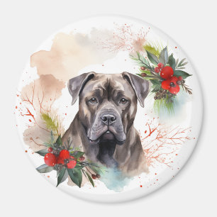 Cane Corso Julkrans Festiv Valp Magnet