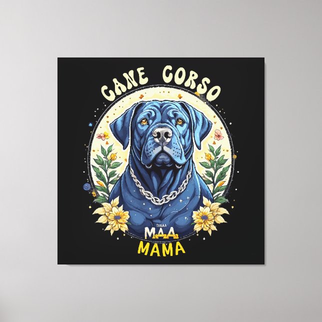 Cane Corso Mamma Canvastryck (Framsida)