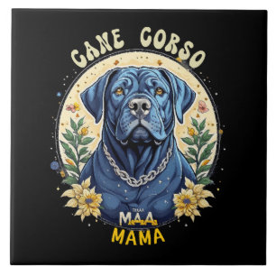 Cane Corso Mamma Kakelplatta