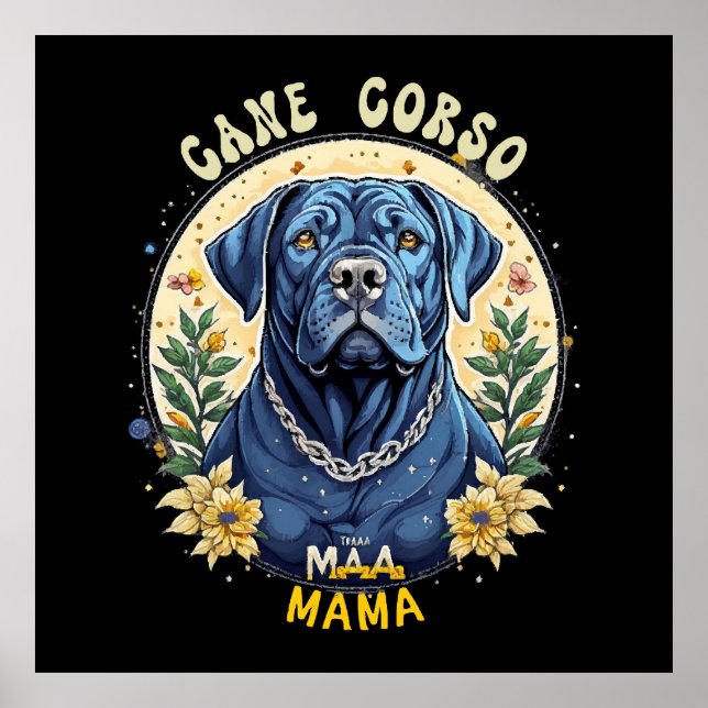 Cane Corso Mamma Poster (Framsidan)
